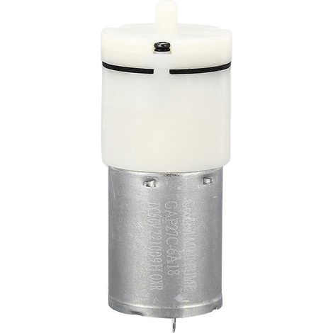 2,4 W DC12V Mikro-Luftpumpe mit Kupferkernspule, Mini-Elektro-Luftpumpe für Blutdruckmessung, 0,5–2,5 l/min