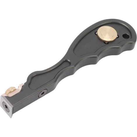 Grattoir à insert en carbure de bois, grattoir en alliage d'aluminium pour enlever la colle, outils de nettoyage et de dégommage du bois (1/5)