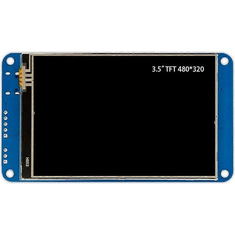 Módulo de pantalla TFT inteligente de 3,5 pulgadas con puerto serie, resolución 320x480, pantalla HMI inteligente para vehículos. (1/5)