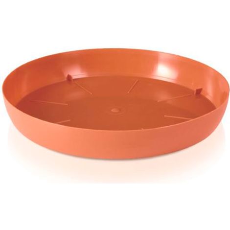Base/plato para macetero TERRA , dimensiones (mm) 510x510x76, color Terracota