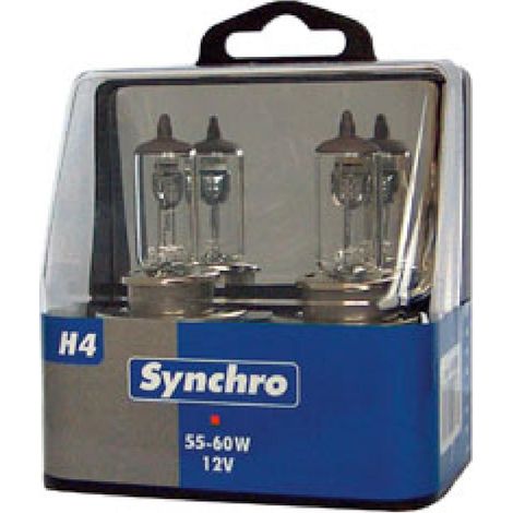 2 ampoules H4 12V 55-60W x5