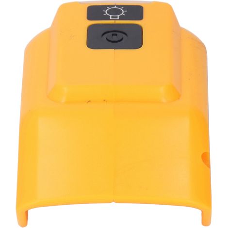 LED-Arbeitsleuchte mit Lithium-Akku, zwei USB-Ausgängen, 14,4–20 V Notbeleuchtung, 200 Lumen, tragbare Lampe (1/5)
