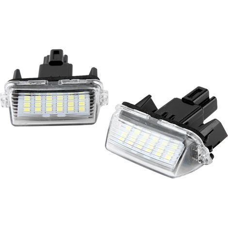 Lampe D'éclairage de Plaque D'immatriculation LED Lumineuse 18 Perles. (1/5)