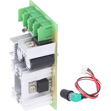 DC10V–60V Motordrehzahlregler, 12V, 24V, 36V, 48V Ansteuermodul, 20A PWM-Motordrehzahlregler (1/5)