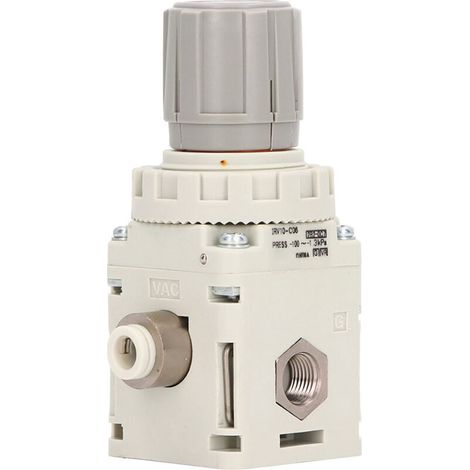Régulateur de pression pneumatique SMC avec tube droit de 6cm pour vide et dépression (1/5)