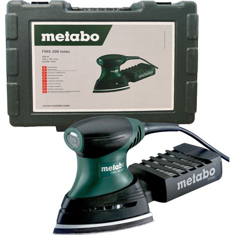 Lijadora vibratoria de 200W METABO 100x147mm FMS 200 INTEC - 600065500 (1/3)
