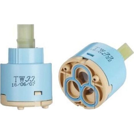 Ulisem Cartouche céramique, 35MM Cartouche Robinet adapté au robinet de cuisine et au robinet de lavabo (1/2)