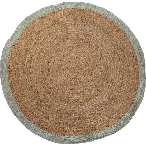 Alfombra Yute Algodon 200X200X1 2300 Gsm Natural (1/4)