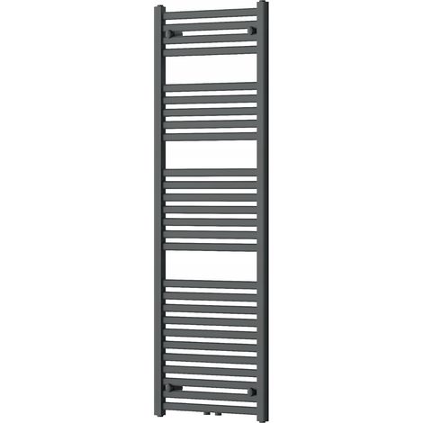 Radiador secatoallas eléctrico 693W 150x50x3cm, Gris (1/4)