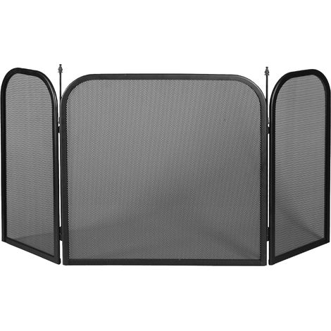 Pare-feu anthracite 24/50/24 cm