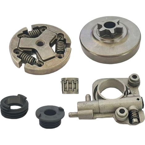 Ensemble Tambour pour embrayage et pour Pompe CS352 CS510 Ensemble(Style 2) Inclut tambour et rouleaux, matériaux , résistance à l'usure, réparation complète (1/5)