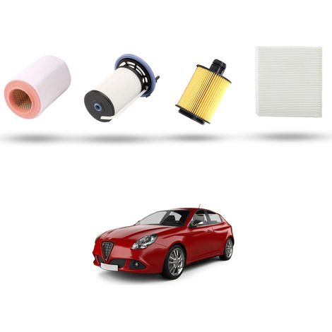 Kit Tagliando 4 filtri compatibile con Alfa Romeo Giulietta (940) 2.0 jtdm 110kw dal 2013 (1/5)