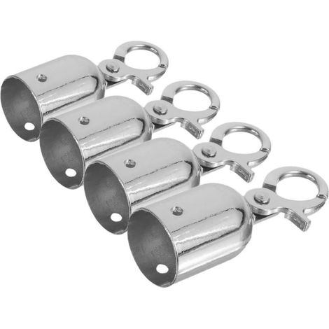 4 pièces Lot de Embouts de Corde avec Crochet pour Barrière de Queue Accessoires Yacht Finition et Installation Rapide (1/5)
