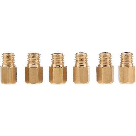 2x6 Stück M5 Vergaser-Hauptdüse (Sechskant) 220 230 240 250 260 270 SZRH AM