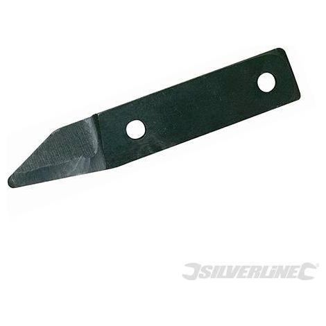 Lama destra di ricambio per cesoia pneumatica 5 mm Silverline