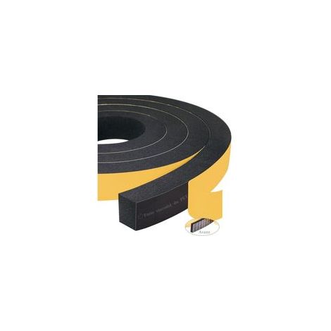 Schaumstoff-Fugenleiste, 2 Rollen, 25 mm x 20 mm x 4 m – CR-Schaum für Wärmedämmung – witterungsbeständig und stoßfest (1/5)