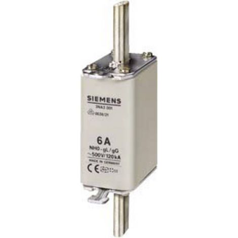 Siemens 3NA3024 Cartouche-fusible Taille du fusible = 0 80 A 500 V 1 pc(s) D711651 (1/3)