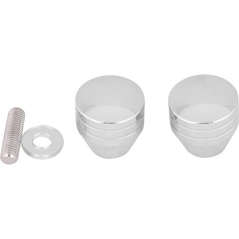 Türgriff aus verchromter Aluminiumlegierung für Duschtüren aus Glas im Badezimmer (2er-Pack) (1/5)
