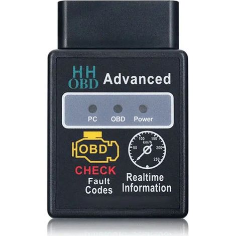 HH OBD ELM327 V2.1 Bluetooth-Diagnosegerät – OBD2 OBDII CAN-BUS-Motorscanner-Schnittstellenadapter