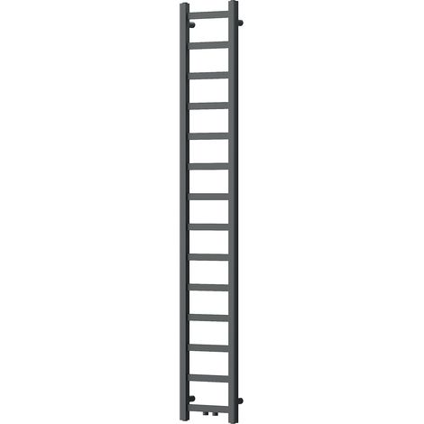 Mexen Bolt Handtuchheizkörper 1800 x 300 mm, 351 W, Anthrazit - W126-1800-300-00-66 (1/3)