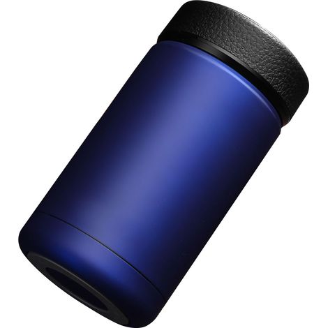 Bouteille isotherme 380 ml en acier inoxydable, cadeau étudiant, gourde isotherme sous vide pour sport extérieur camping randonnée bleue (1/5)