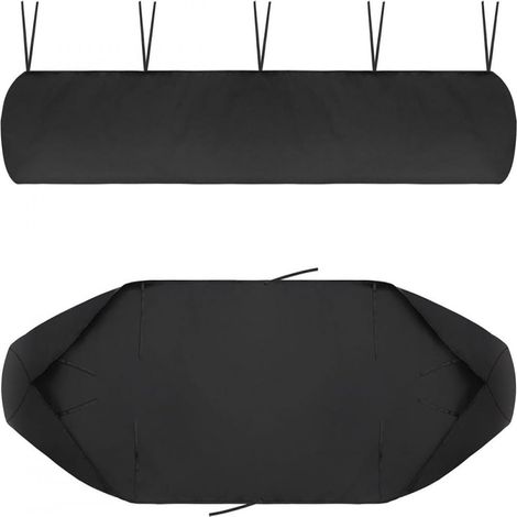 Housse Pour Auvent - Tissu Oxford 420D Imperméable UV Résistant - Pour Terrasse Balcon Patio Jardin - 4 m