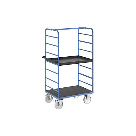 eurokraft pro Carrello a ripiani 2 pannelli laterali (1/4)