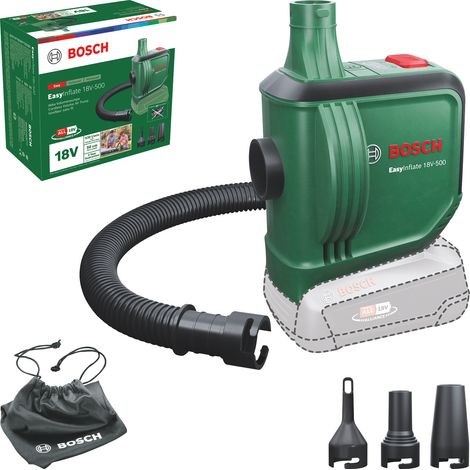 Bosch EasyInflate 18v 18V-500 Cordless Volume Air Pump Inflator + Nozzles - Bare (1/5)