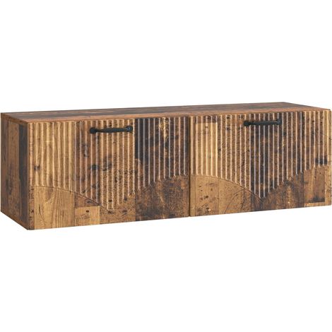 Maison Exclusive - Meuble TV mural Bois ancien 98 x 31 x 30 cm Bois d'ingénierie (1/5)