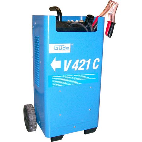 Chargeur de batterie moto 230V – Démarrage 12V/24V – Courant de charge 60A – Protection thermique et inversion de polarité – Guede (1/2)