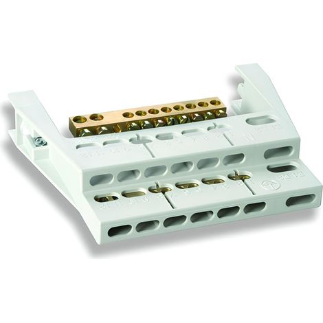 22007 Ide Barrette De Terre Pour Coffret Pryma 4 Modules 2x(4+2 Connexions)