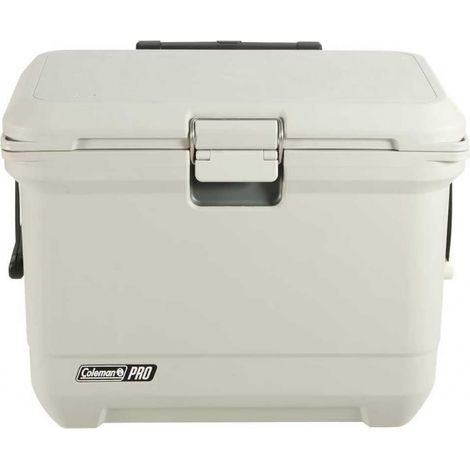 Glacière - COLEMAN - Pro 55QT - 52L - Isolation 5 jours - Roulettes et poignée télescopique