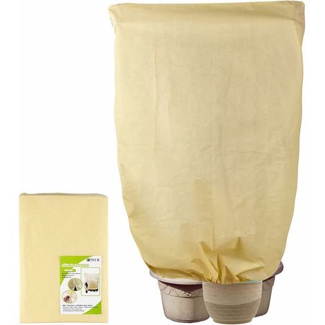 Hivernage pour Plantes Voile Plante Housses de Protection Non-Tissé 200x240cm)Housse Beige (1/5)