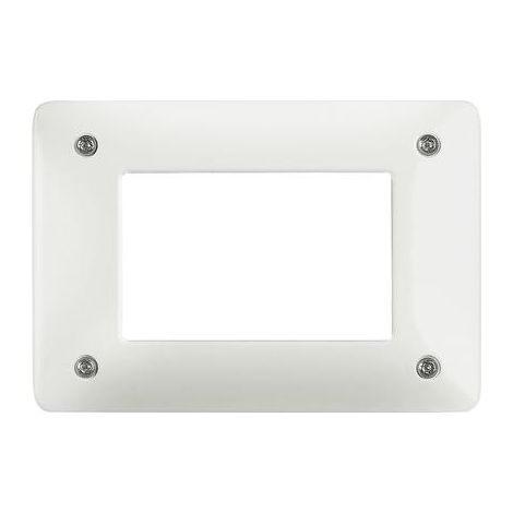 Placca In Zama Antirimozione 3P Bianca  (Bticino Cod. Am4803War)