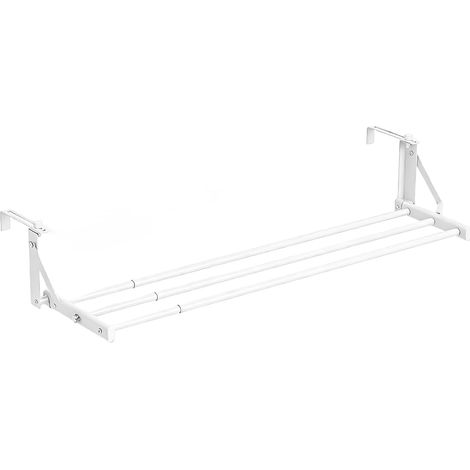Porte-serviettes - Porte-manteau Organisateur télescopique réglable Support radiateur Idéal hôtel (1/5)