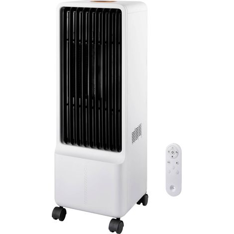 [NEUWERTIG] B-Ware Sygonix Luftkühler Klimagerät Ventilator Weiß Fernbedienung Timer Led Display415