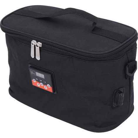 Sac chauffe-biberon portable pour voiture, température réglable, idéal pour les biberons en extérieur. (1/5)
