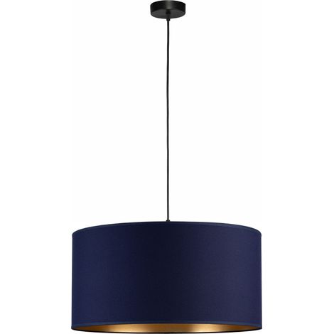Lampe Tornado AL1, bleu marine et or (1/5)
