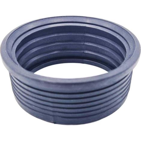 SP12 FloPlast Rubber Boss Adaptor 50mm Push Fit Black 110mm Soil System (1/3)