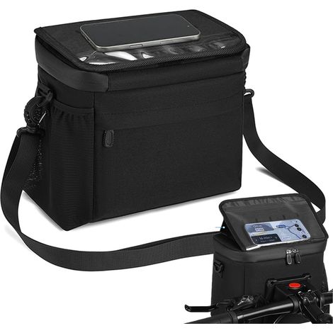 Handlebar Bag Insulated Bags for Food Storage Lunch Box (1/5)
