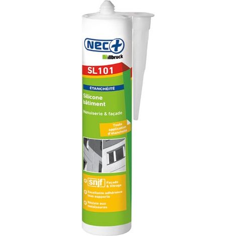 Translucentes Bausilikon-Mastic 310ml Nec + - Nec+ Illbruck