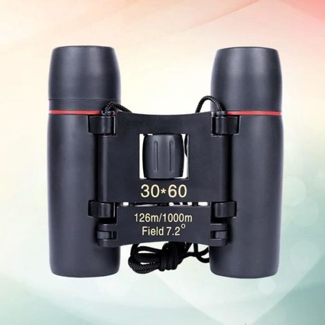 1 PC compact 30x60 8x Mini prisme jumelles de poche pliantes durables télescope portée pour LUNETTES DE LECTURE - LUNETTE LOUPE (1/4)