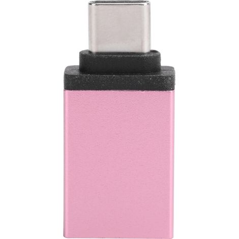 Este adaptador USB Tipo-C es robusto y duradero, admite la transferencia rápida de datos OTG, es compacto y portátil, y es plug-and-play, adecuado para teléfonos móviles, tabletas y ordenadores portát