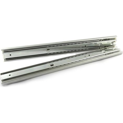 Rails coulissants à billes 406 x 45mm pour tiroir de servante d'atelier EG 0087, EG 0085 - SA 0085 - CLAS Equipements