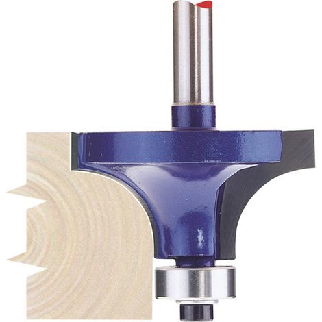 Draper 1/4" Rounding 38 x 14mm Radius TCT Router Bit (75343) (1/5)