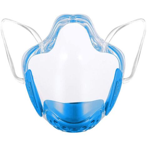BUNTHAUS PA Mascarillas, Mascarillas Protectoras, Mascarilla transparent, Mascarilla antipolvo, Mascarilla transparent sichtbar (1/4)