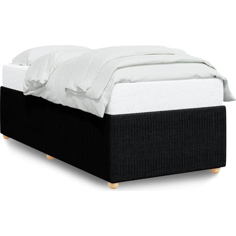 Maison Exclusive - Bettgestell ohne Matratze Schwarz 90x190 cm St