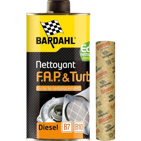 Bardahl – Nettoyant FAP et Turbo Diesel 1L – Élimine calamines et suies – Diminue température combustion – Pour moteurs diesel (1/3)