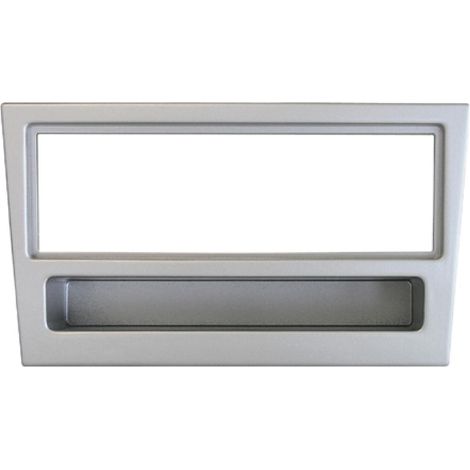 Support Autoradio 1DIN compatible avec Opel ap00 - Argent - avec vide poche