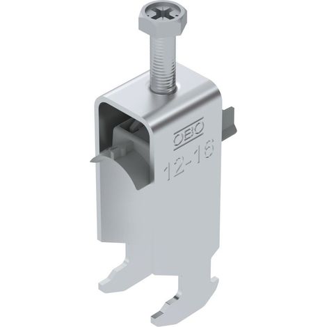 OBO Bettermann Abrazadera de estribo 2056 doble 12-16mm aluminio, 1186410